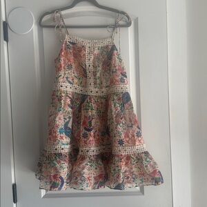 Zimmermann Multicolor Floral A-Line mini dress